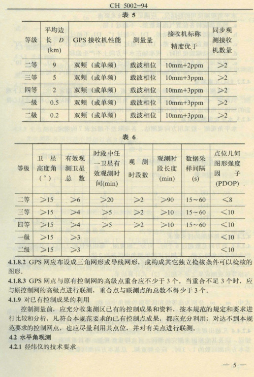 《地籍测绘规范》（CH5002-1994）【全文附高清无水印PDF版下载】3