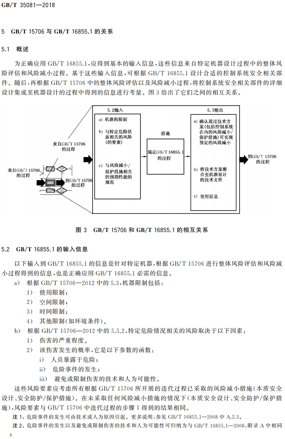 《机械安全GB/T16855.1与GB/T15706的关系》（GB/T35081-2018）【全文附高清无水印PDF+Word版下载】3