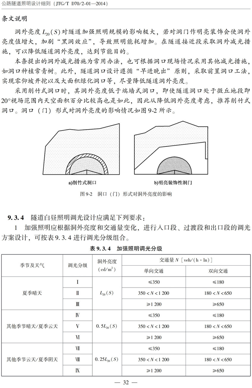 《公路隧道照明设计细则》（JTG/T D70/2-01-2014）【全文附高清无水印PDF+Word版下载】4