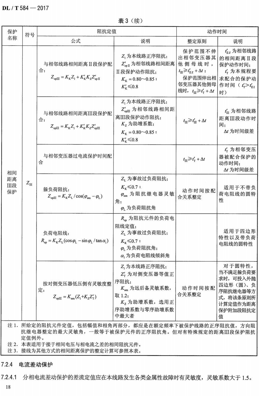 《3kV～110kV电网继电保护装置运行整定规程》（DL/T584-2017）【全文附高清无水印PDF+Word版下载】4