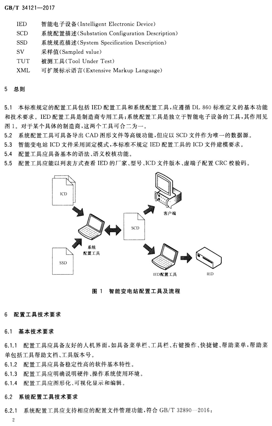 《智能变电站继电保护配置工具技术规范》（GB/T34121-2017）【全文附高清无水印PDF+Word版下载】4