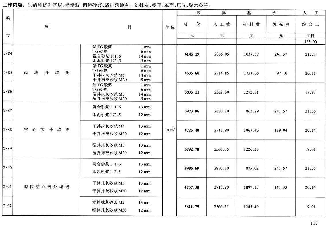 《天津市装饰装修工程预算基价》（DBD29-201-2020）【上下册全】【全文附高清无水印PDF版下载】5