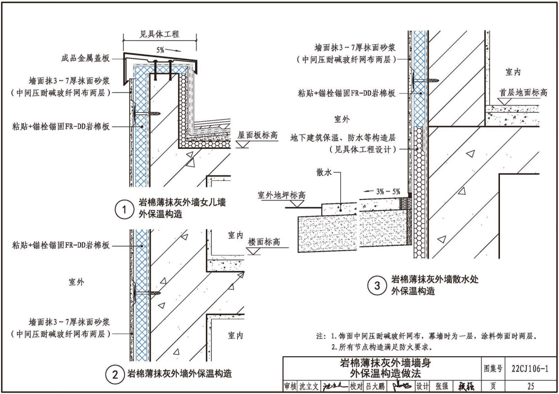 《建筑幕墙防火封堵及保温隔热构造-洛科威岩棉建筑幕墙应用系统》（图集编号：22CJ106-1）【全文附高清无水印PDF版下载】3