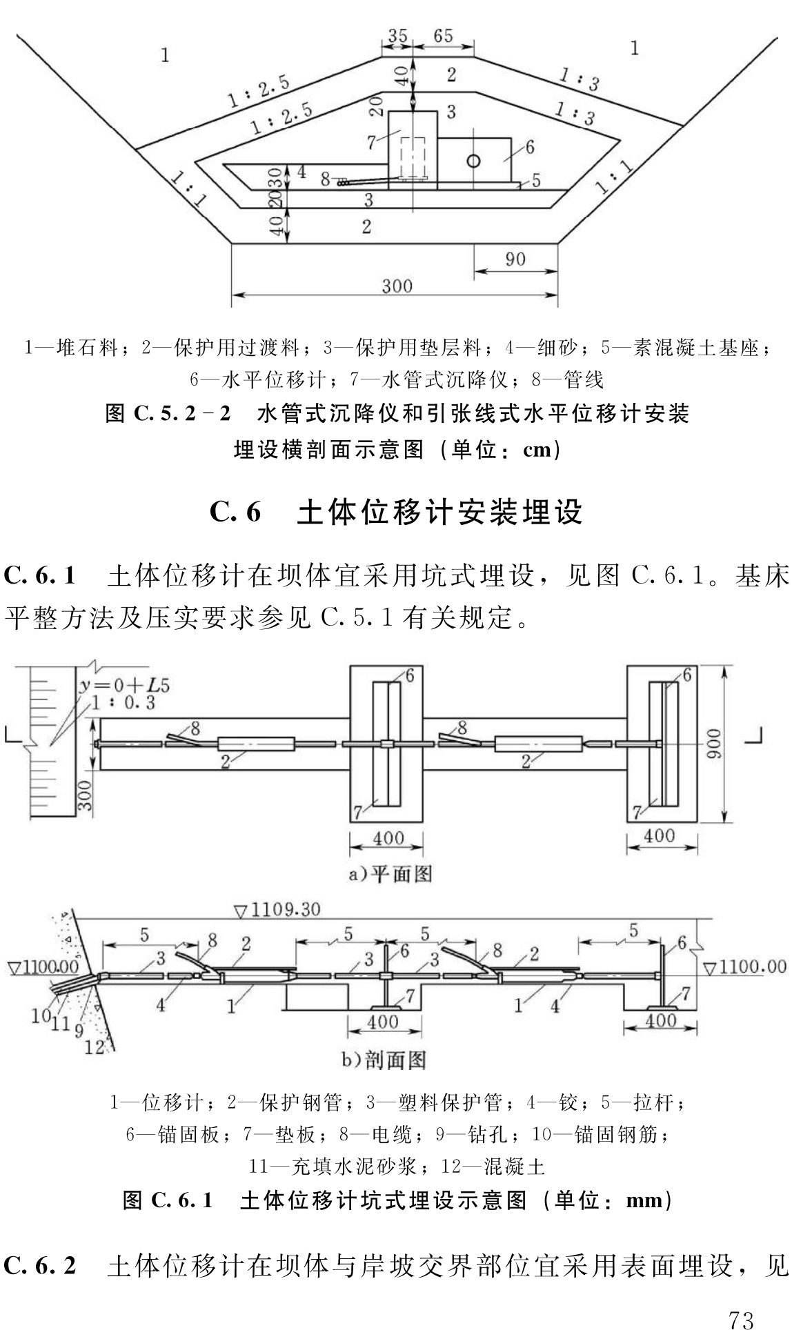 《土石坝安全监测技术规范》（SL551-2012）【全文附高清无水印PDF+可编辑Word版下载】4