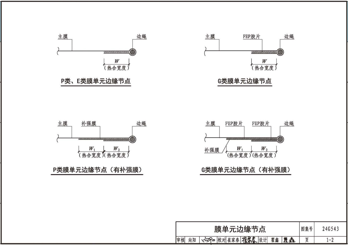 《膜结构》（图集编号：24G543）【全文附高清无水印PDF版下载】2