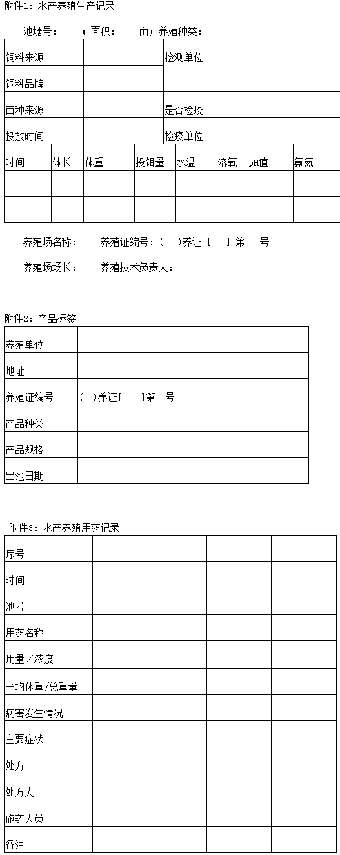 《水产养殖质量安全管理规定》农业部令第31号（全文）